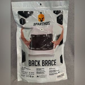 Sparthos Back Support Belt-Relief from Back Pain,Sciatica,Herniated Disc (Small)